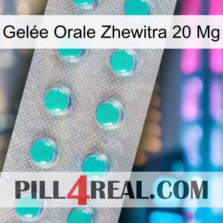 Gelée Orale Zhewitra 20 Mg 28